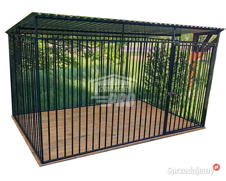 Kojec Psów 3x2m Drewniana podłoga GP372