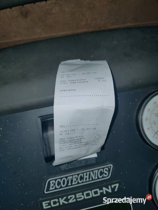 Stacja Klimatyzacji Ecotechnics Gwarancja