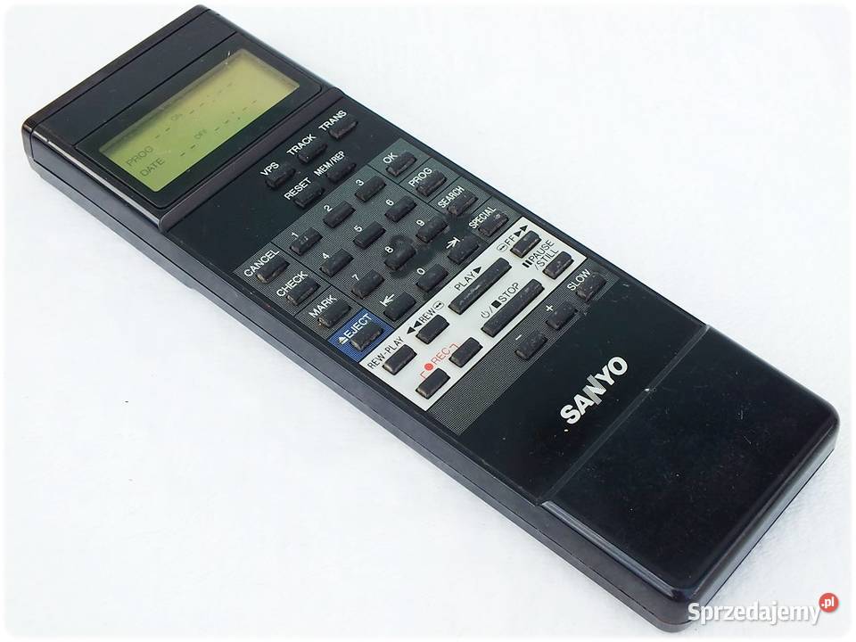 Pilot SANYO A05122 do magnetowidów VHS ORYGINAŁ