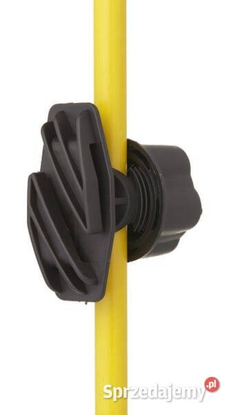 Izolator skręcany do taśmy VarioPlus czarny AKO Słupki