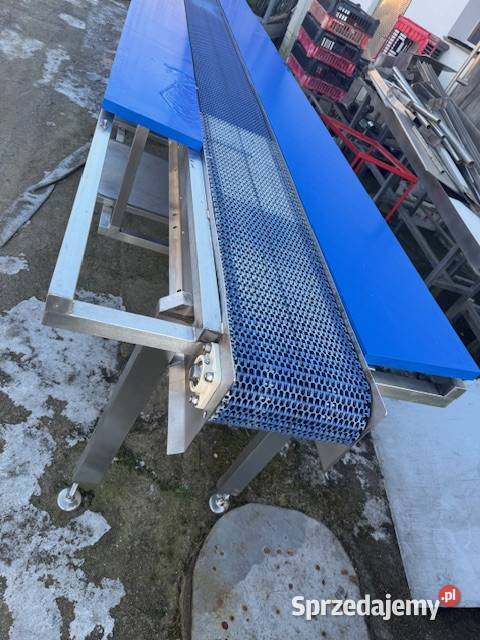 Stół rozbiorowy z przenośnikiem taśmowym 75 m Głogówko