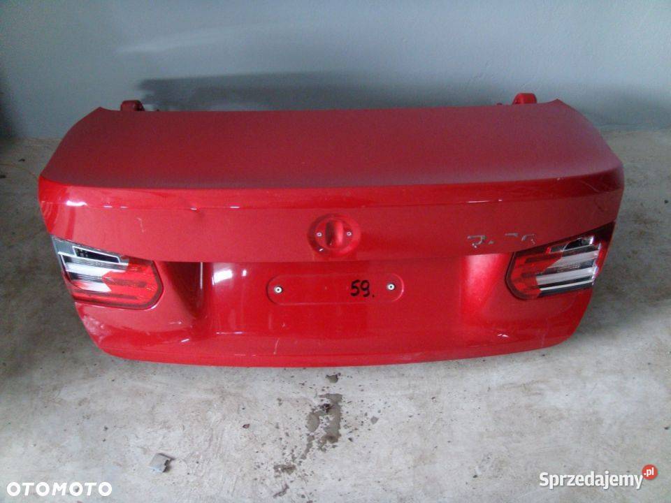 KLAPA BAGAŻNIKA BMW 3 F30 SEDAN Włoszczowa
