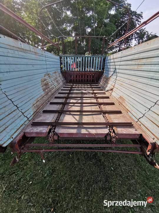 Przyczepa samozbierająca Kunów T055 nieuszkodzony Pierzchnica