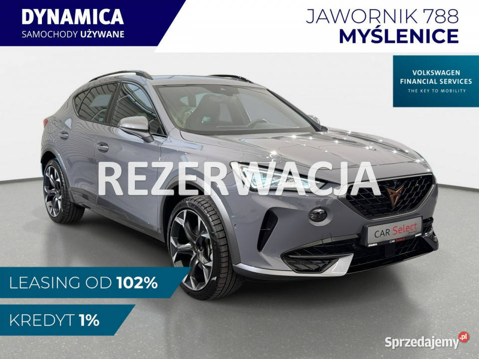 Cupra Formentor 15TSI 150 DSG 2023 r salon HAK 31400km Myślenice