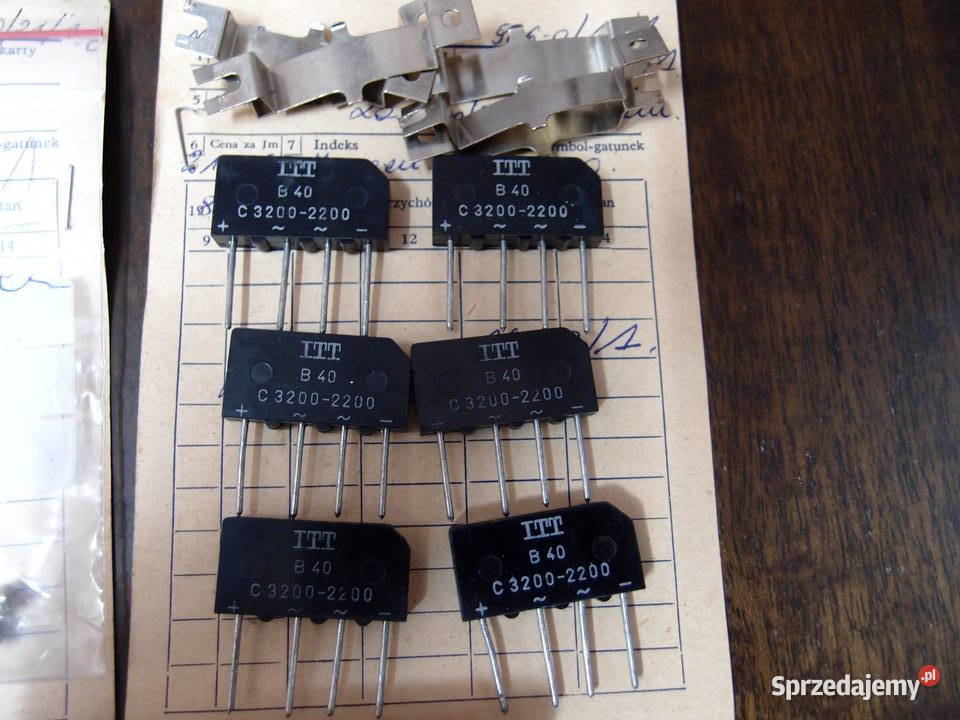 Mostek prostowniczy D3SB60 Diody prostownicze