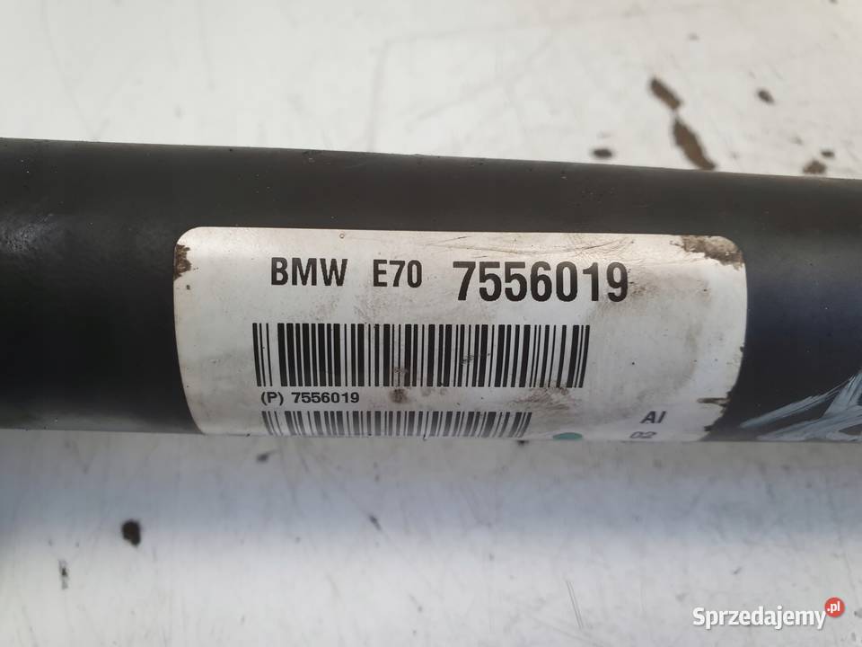 BMW X5 E70 30 D Automat WAŁ NAPĘDOWY PRZÓD osobowe