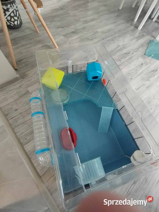Klatka chomika Królika WYPOSAŻENIE Kąkolówka