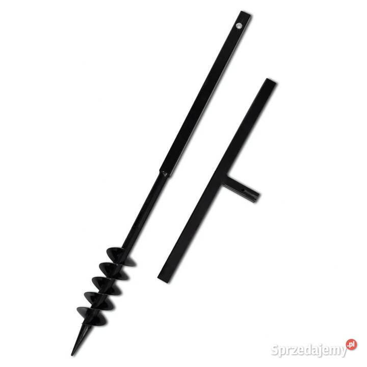 vidaXL Świder z rączką 80 mm podwójna spirala Pozostałe