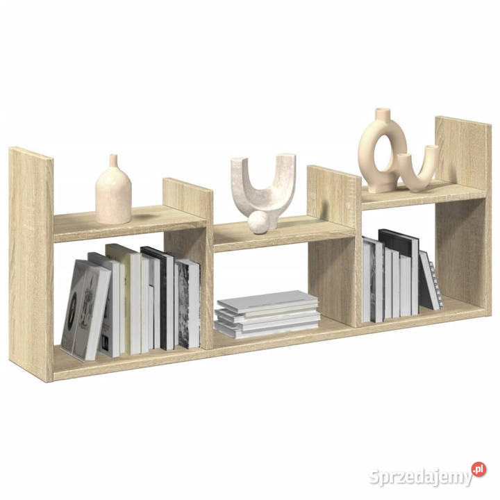 Półka ścienna 100x18x40 przydymiony dąb WM854798 Warszawa