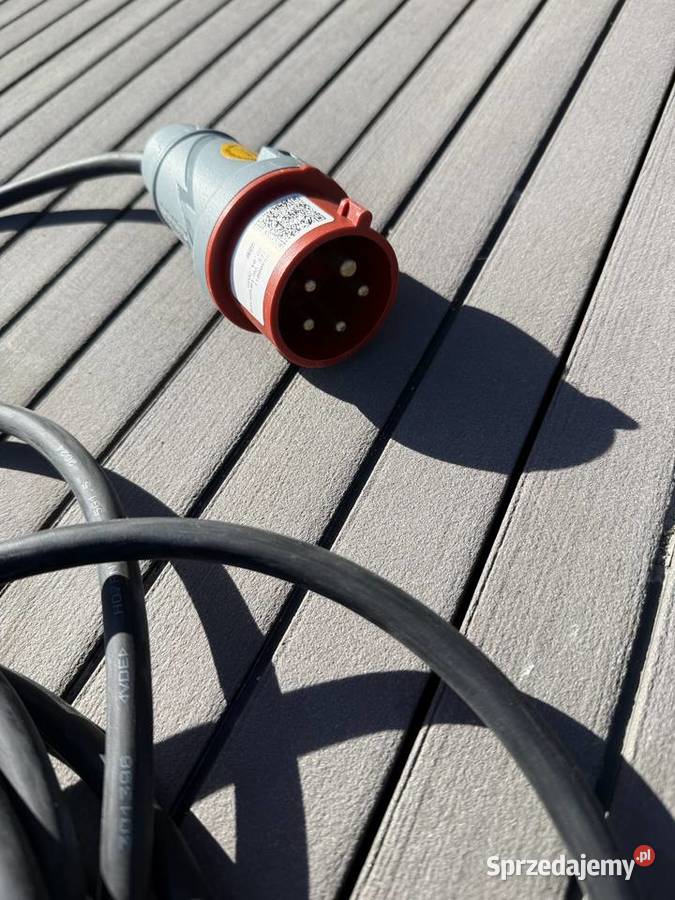 Kabel przedłużający IP44 25m czarny H07RNF 5G Recz