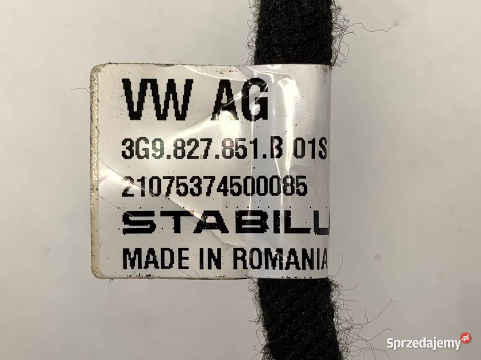 SIŁOWNIK TELESKOP KLAPY LEWY VW PASSAT B8