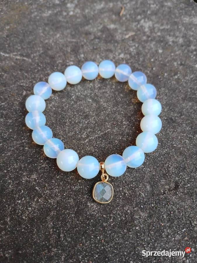 Bransoletka z Opalu i Labradorytem w okuciu Kielce