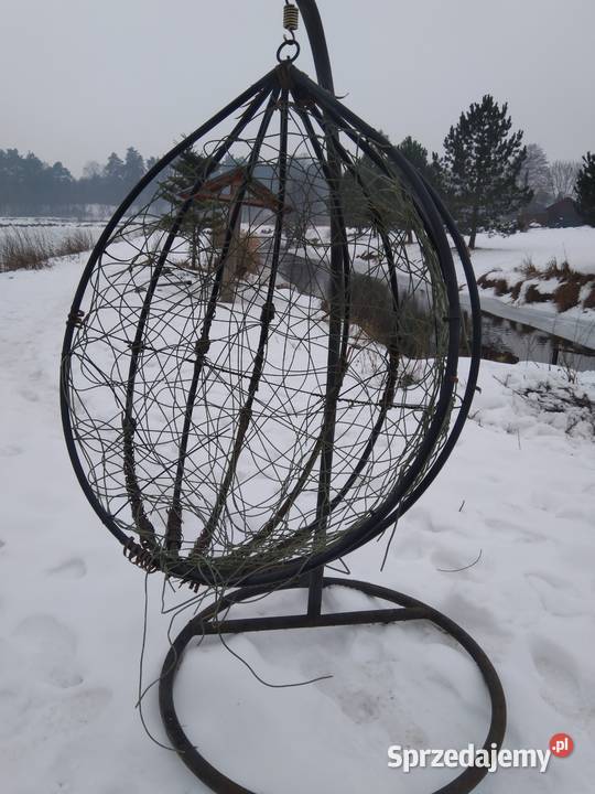 Fotel wiszący ogrodowy Kokon Krężnica Jara