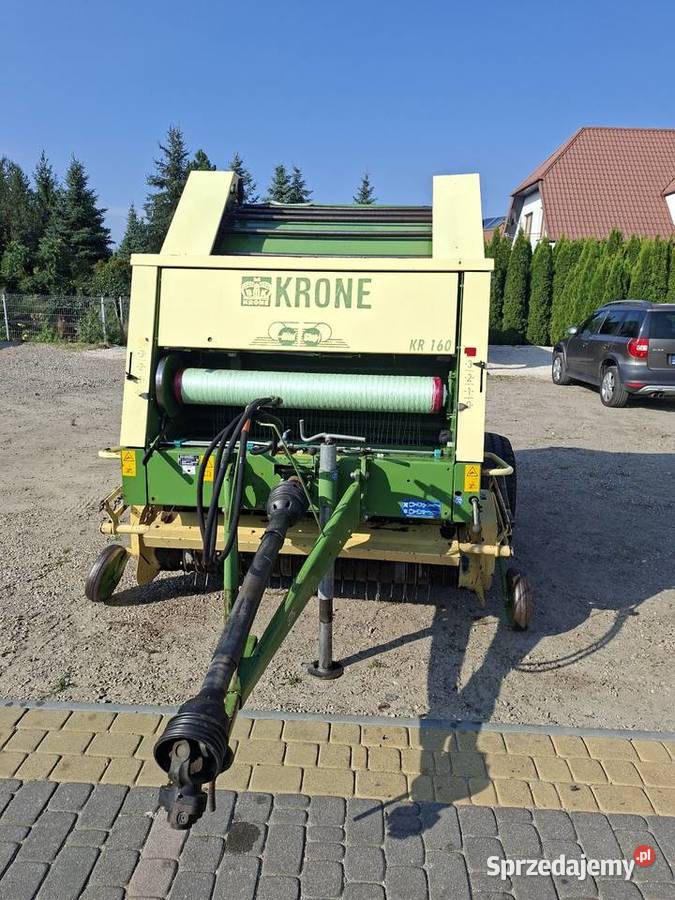 Prasa Rolka Krone KR 160 siatka sznurek super Parczew