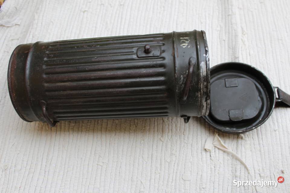 puszka masce gazowej niemiecka Militaria Piekary Śląskie
