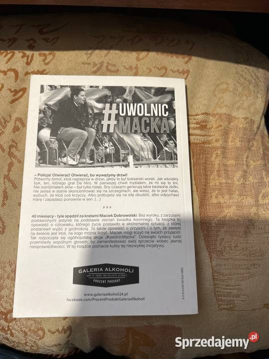 Uwolnić Maćka Maciej Dobrowolski Łukasz Książki naukowe i popularnonaukowe Poznań