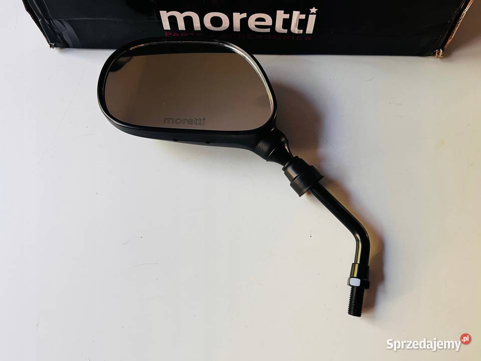 MORETTI LUSTERKO LEWE gwint 10MM prawy Motorower Łobżenica