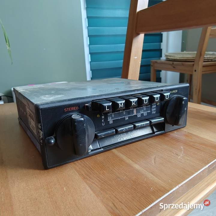 Becker Europa 663 oryginalne radio samochodowe lubuskie Brzezie k. Sulechowa