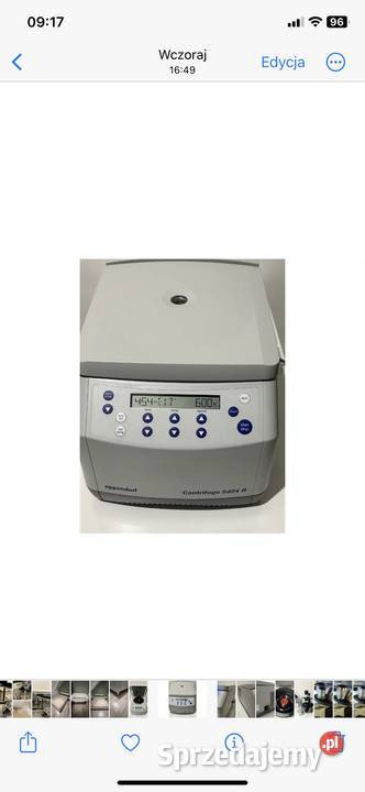 Eppendorf 5424R wirówka laboratoryjna Żychlin