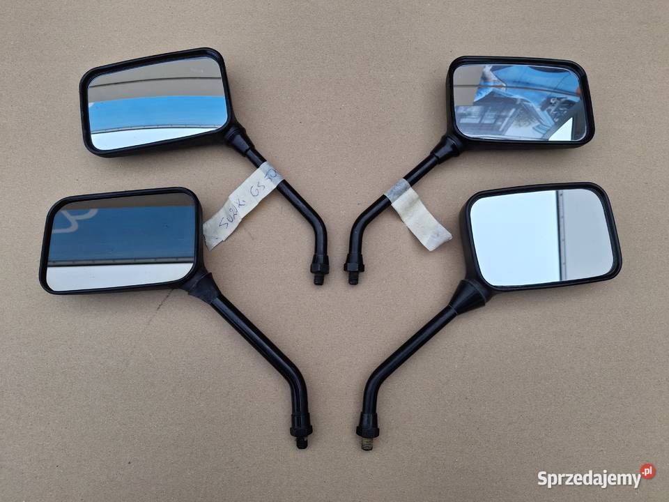 SUZUKI GS500 LUSTERKO LUSTERKA LEWE PRAWE Bieleń sprzedam