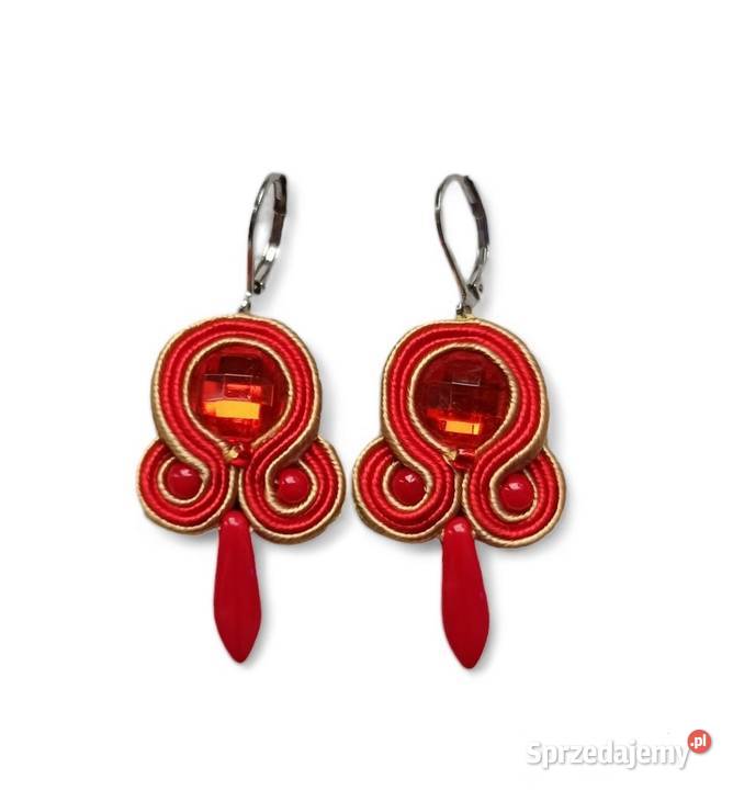 Kolczyki Sutasz rękodzieło Nane Sutasz