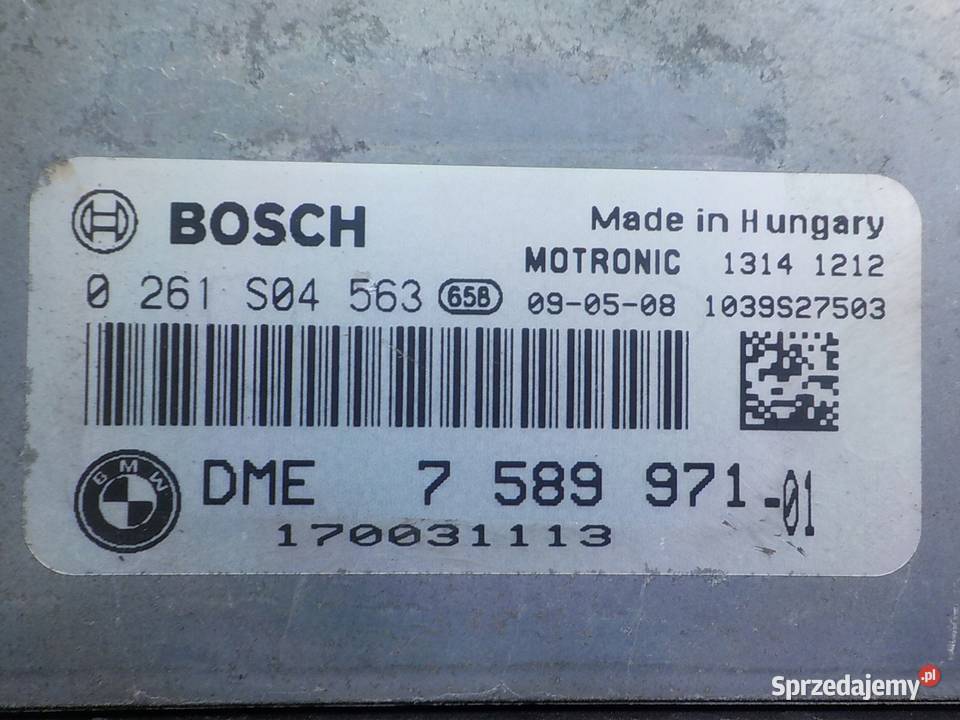 MINI COOPER ONE S II R56 16 B 09r 3D sterownik osobowe Suków