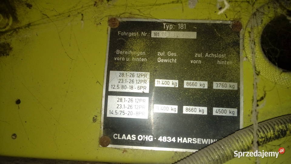 sieczkarnia claas jaguar 690 lubelskie Lublin