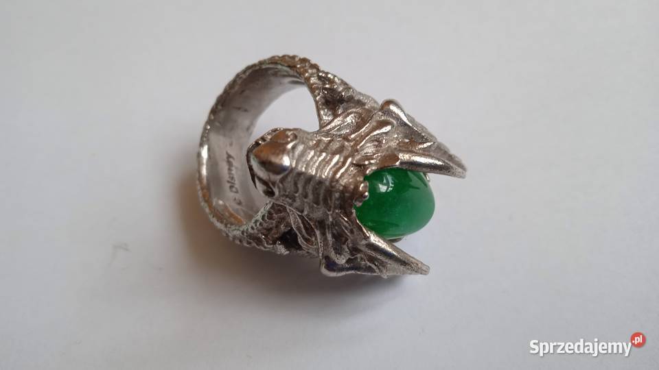 Pierścień z głową smoka sygnet Warszawa