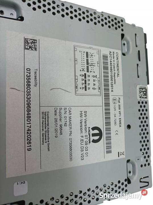 RADIO FABRYCZNE Fiat Tipo II 2016 sprzedam