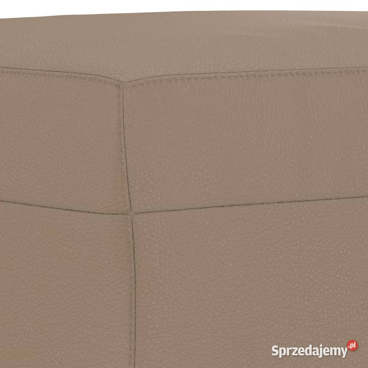 4osobowa sofa z poduszkami cappuccino sztuczna mazowieckie Warszawa