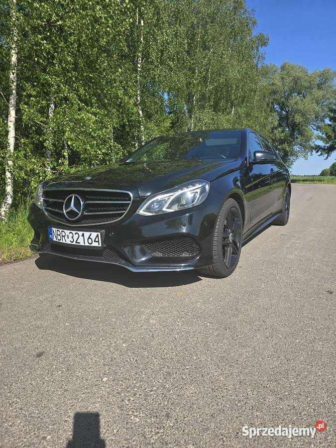 mercedes benz e 350 lift AMG 9G Tronic Klasa E warmińsko-mazurskie Morąg
