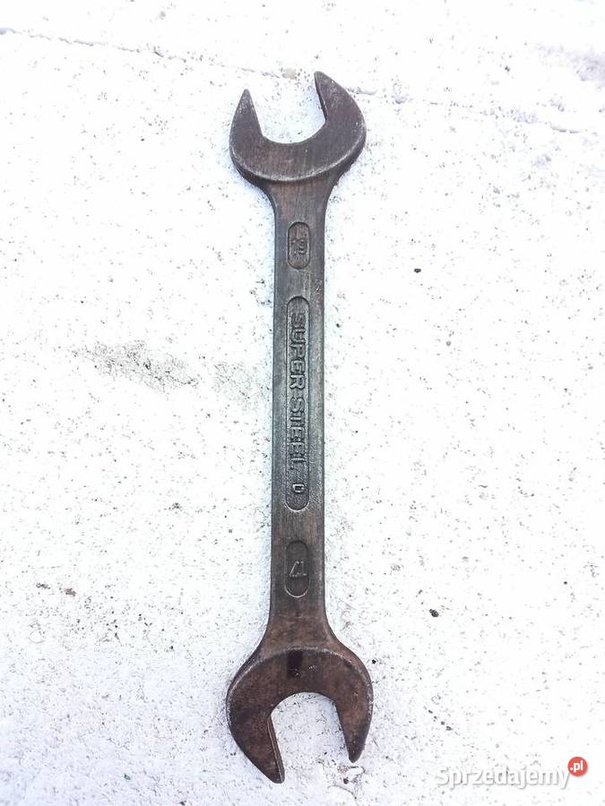 Klucz płaski DDR 17 19 warmińsko-mazurskie Milejewo