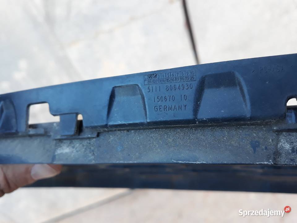 BMW G30 G31 MPAKIET KRATKA ŚRODKOWA ZDERZAKA Międzychód