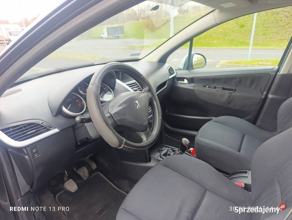 Peugeot 207 doinwestowany komputer pokładowy śląskie Sosnowiec