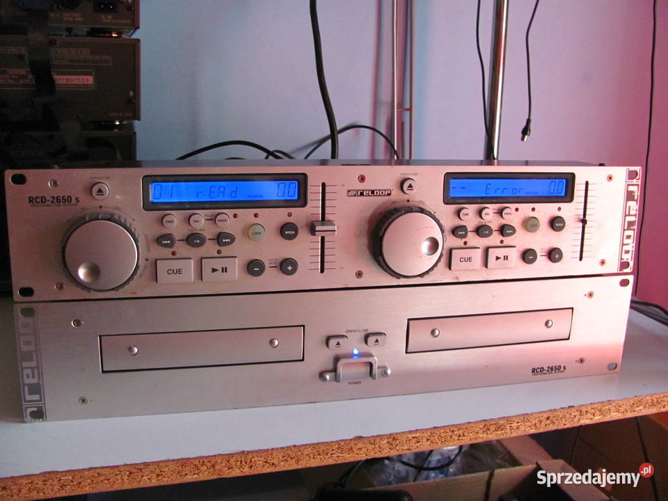 Konsola DJ mikser audio odtwarzacz CD - niedrogo sprzedam
