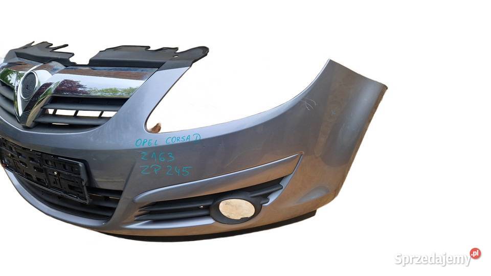 OPEL CORSA D Z164 ZDERZAK PRZÓD PRZEDNI HALOGEN osobowe Słowikowo