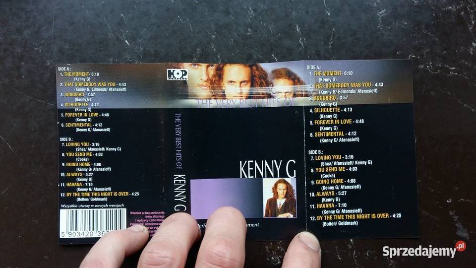 Kaseta magnetofonowa Kenny G The very best hits Siemiatycze