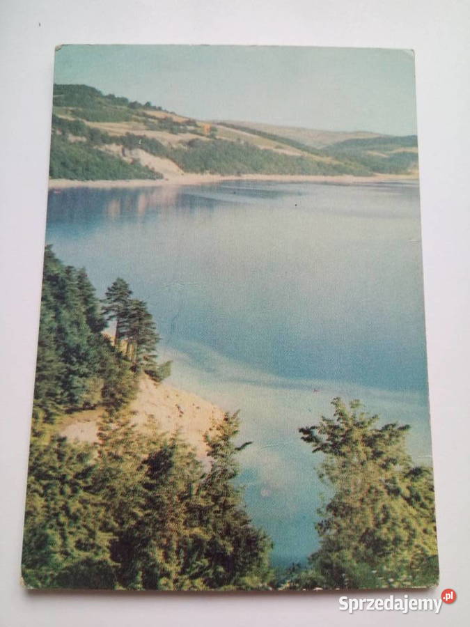 Pocztówka Jezioro Rożnowskie 1969r Znaczek śląskie