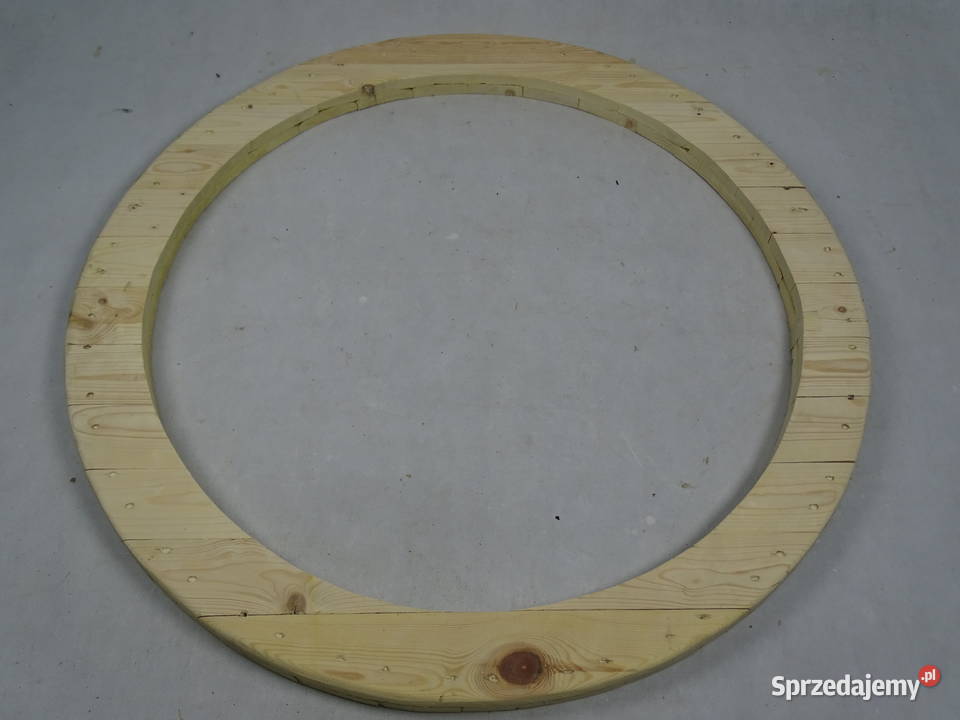 Zegar 70 Stylowe drewno z metalową ramą Malbork