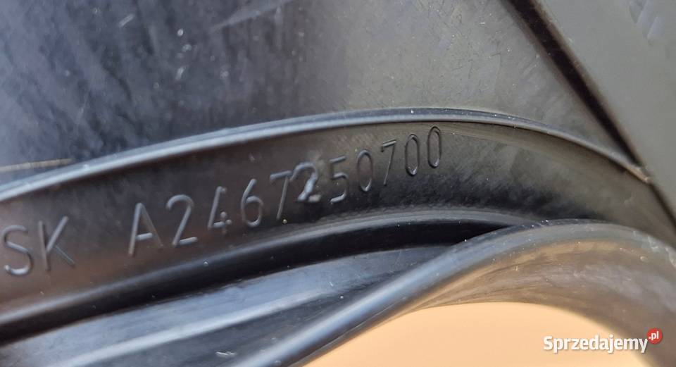 MERCEDES BKLASA W246 USZCZELKA SZYBY DRZWI LEWY Bieleń