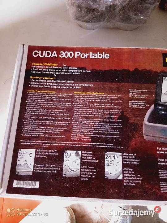 Sonda na ryby łódź Pozostałe Twardogóra sprzedam