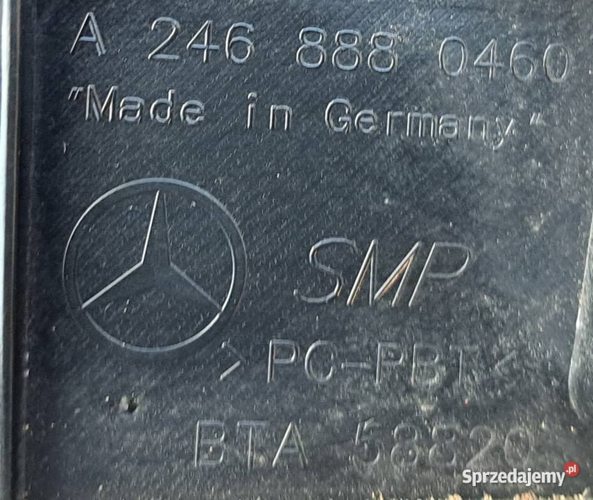 Grill atrapa zderzaka przód Mercedes BKlasa W246 Mielęcin