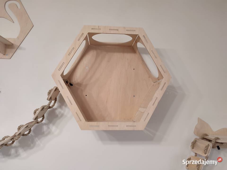 Modułowy tor kota na ścianę wiele konfiguracji Pawonków