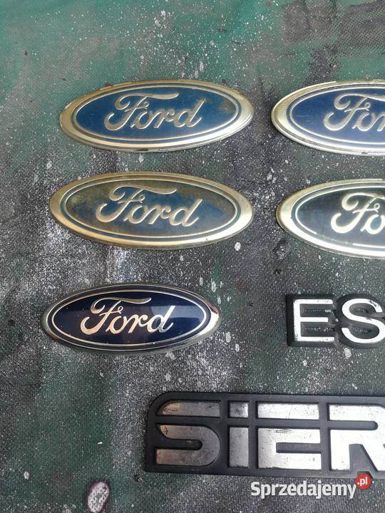 Znaczek Emblemat Napis Logo Ford Escort Sierra podlaskie Augustów sprzedam