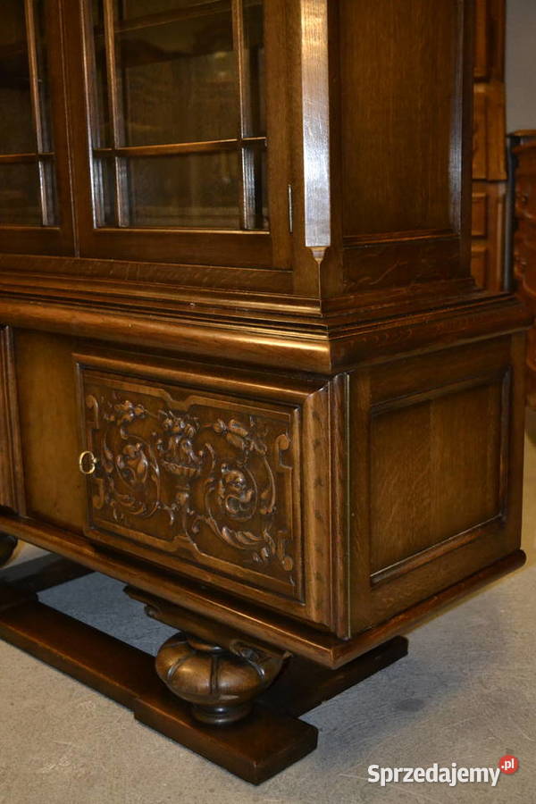 witryna holenderska ciemny dąb