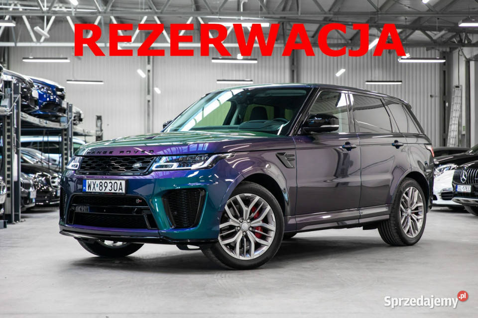 Land Rover Range Rover Sport SVR 50 V8 575 Range Rover Sport Węgrzce