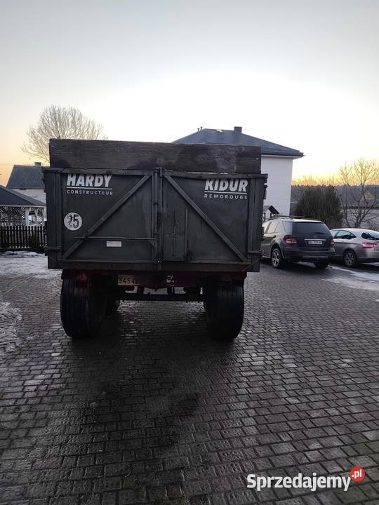 Sprzedam przyczepe skorupowa 12 t podlaskie Wizna