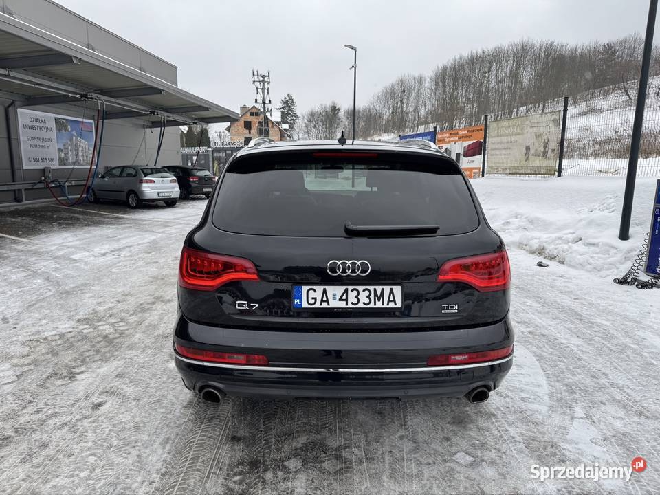 Audi Q7 Lift 42 TDI 7 osobowy zamiana Rok produkcji 2012 pomorskie Gdańsk