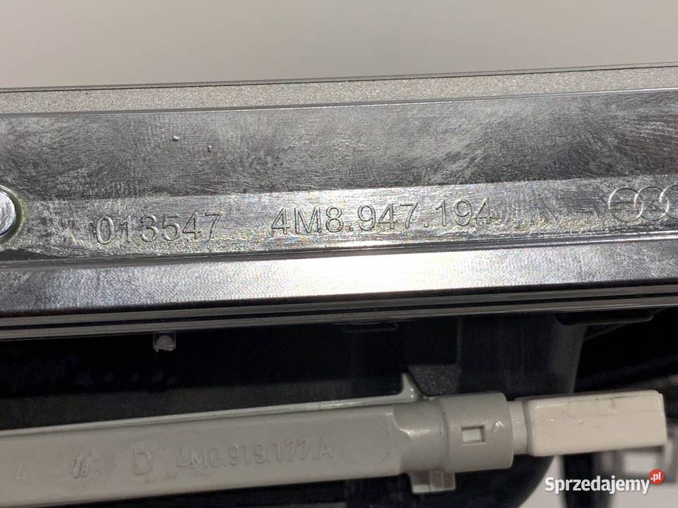 KLAMKA WEWNĘTRZNA PRAWY TYŁ AUDI Q8 SUV sprzedam