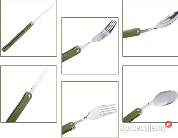 Sztućce Turystyczne Niezbędnik Kuchenny Polowy Nowy Sącz